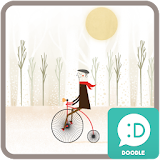 영국신사의 자전거 여행 카카오톡 테마 icon
