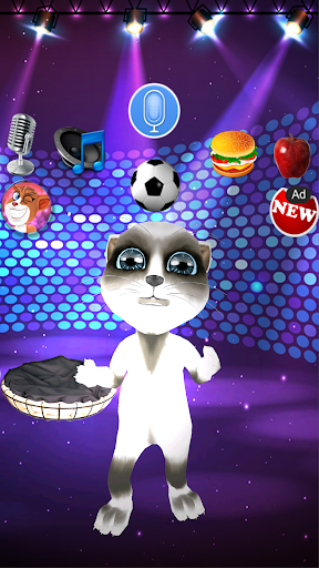 Android application Real Talking Cat screenshort