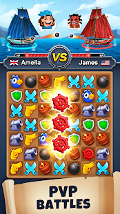 Pirates & Puzzles - PVP Pirate Battles & Match 3 1.4.12 APK screenshots 8