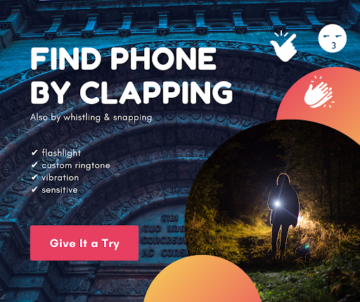 Android application Clap To Find my Phone - Sound screenshort