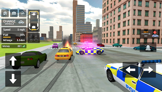 Скачать игру City Police Car Driving Chase для Android бесплатно
