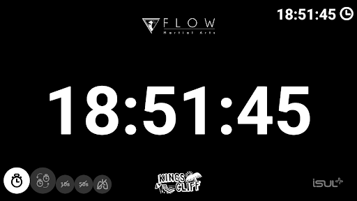 Android application JiuJitsuTimer TV - Flow screenshort