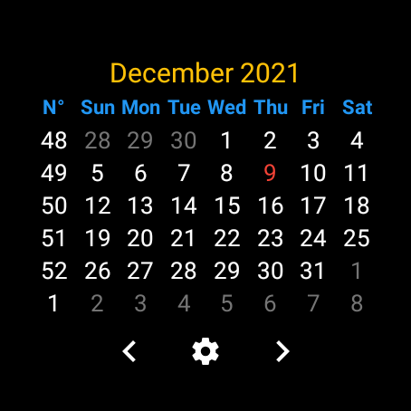 Simple Wear Calendar hack tool