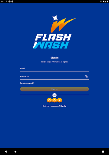 FlashWash Screen 2