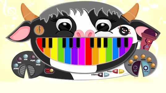 Cat Piano. Sounds-Music
