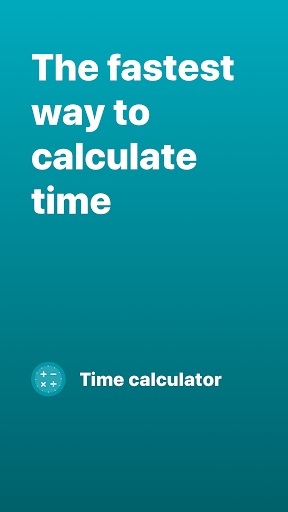 Android application Time and Hours Calculator screenshort