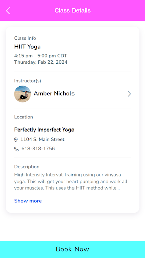Perfectly Imperfect Yoga Screen 3
