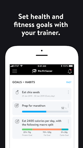 Pro Fit Soccer Screen 3