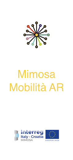 Android application Mimosa Mobilità AR screenshort