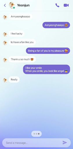 TXT Fake Video Call Messenger Screen 3