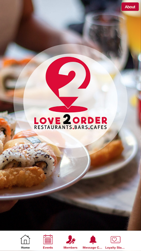 Android application Love To Order screenshort