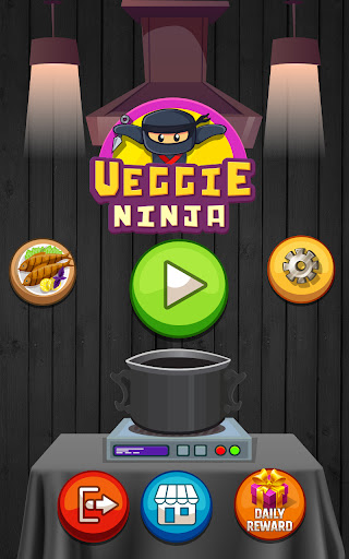 Android application Perfect Veggie Slicer 3D Games screenshort