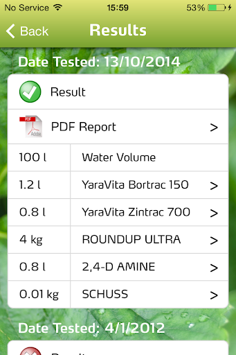 Yara TankmixIT Screen 3