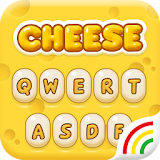 Gold Cheese Keyboard Theme - Emoji & Gif icon