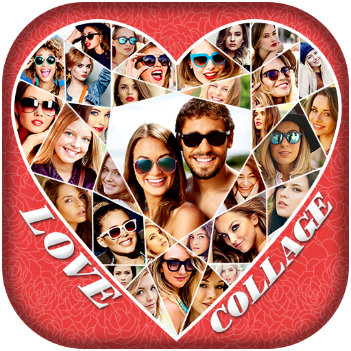 Love Photo Collage Maker and E 1.0 Icon