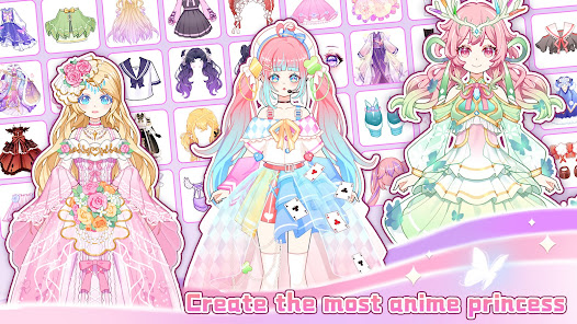 Anime Princess Dress Up Game  screenshots 1