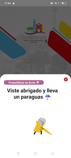 Android application Ayuntamiento de Cuautitlán screenshort