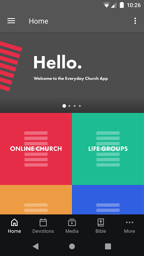 Android application Everyday Church UK screenshort