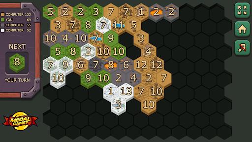 Android application Biome Conquest screenshort