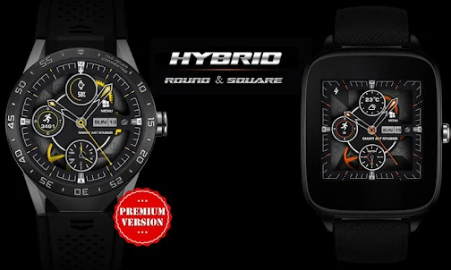 Hybrid 3D Watch Face