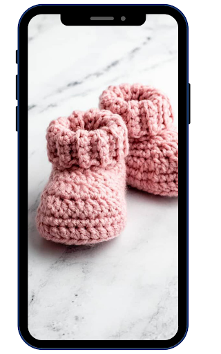 Crochet Baby Booties Screen 2