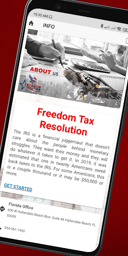 TAX RESOLUTION Screen 2