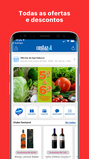 Costazul Supermercados Screenshot 1 - AppWisp.com