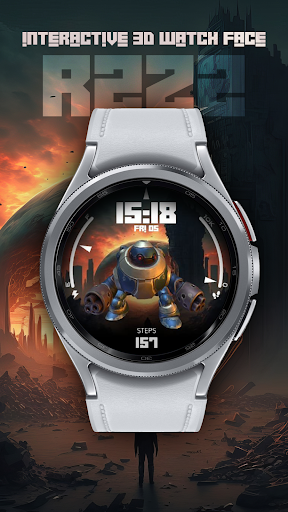 Android application R2Z2 - Robot Watch Face screenshort