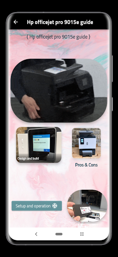 Hp officejet pro 9015e guide