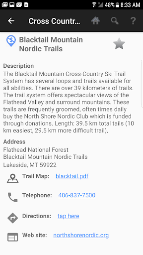 Cross Country Ski Montana Screen 3