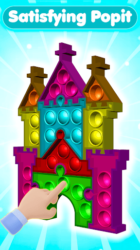 Android application Pop It Glow Antistress Fidgets screenshort