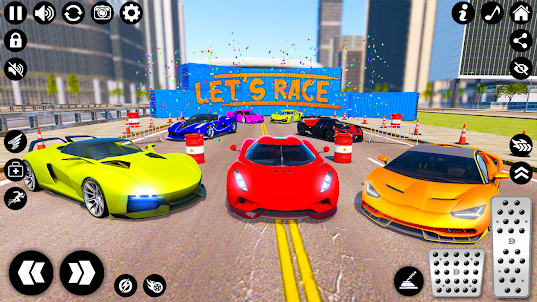 Superhero Car Game Stunt Drive