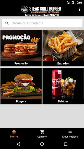 Android application Steak Grill Burger screenshort