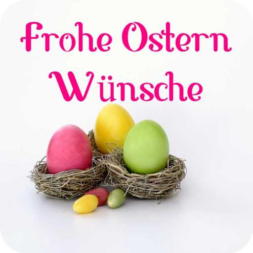 Frohe Ostern Wünsche logo