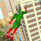 Speed Light Flying SuperHero: City Rescue Games icon