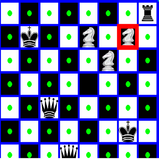 Chess Queen,Rook,Knight and Ki  Icon
