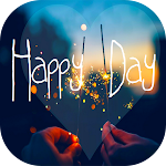 Cover Image of डाउनलोड Happy Day Animated Stickers  APK