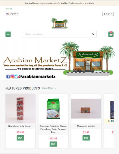Arabian Marketz Screen 2