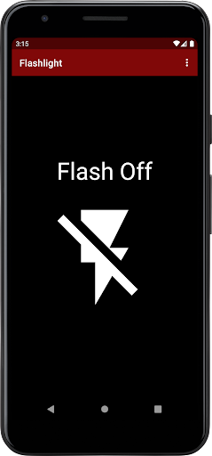 Simple Flashlight -Torch Light Screen 3
