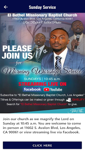 El Bethel MBC Screen 2