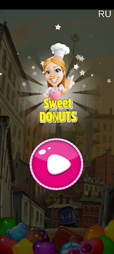 Android application Sweet Donuts screenshort