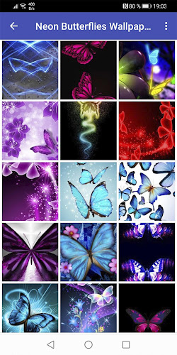 Neon Butterflies Wallpapers - Latest version for Android - Download APK
