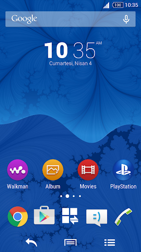 Android application For Xperia Theme Brush screenshort