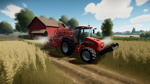 Android application Real Farming: Farm Sim 23 screenshort