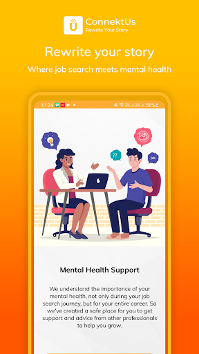 Android application ConnektUs screenshort