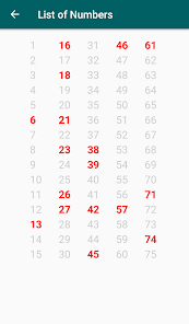 Bingo Number Generator  screenshots 3