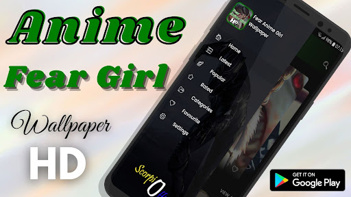 Fear Anime Girl Wallpaper