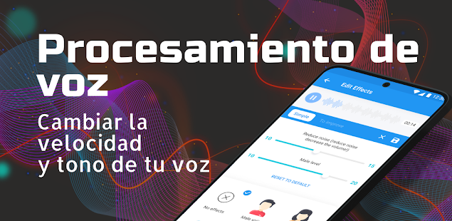 Vista previa de la aplicación