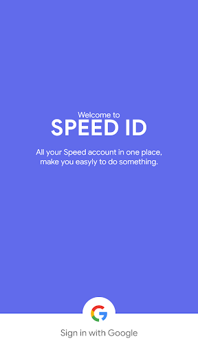 Android application SpeedID screenshort