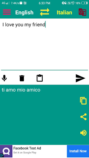 English - Italian Translator Screenshot 4 - AppWisp.com